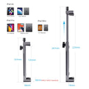 Universal Aluminum Alloy Tablet Phone Stand Holder Clip Tripod Adjustable Bracket for Mobile Phones Ipro Tablets Tablet Holder