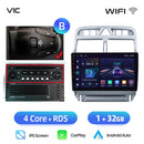 Junsun AI Wireless CarPlay for Apple Android Auto Car Radio For Peugeot 307 307CC 307SW 2002-2013 GPS Multimedia RDS WiFi Stereo