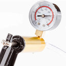 Manuelle Vakuum-Druckpumpe Bremsflüssigkeitsentlüfter-Kit Vakuumpistolenpumpe Tester Tragbares Vakuummeter Autoreparaturwerkzeug