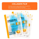 Collagen Film Paper Soluble Facial Mask Cloth Anti-Aging Soluble Water Face Filler Full Collagen Fiming Lifting Face Skin Care