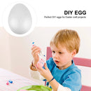 2/3/4 Pcs 15cm 20cm DIY Eggs White Foam Balls Eggs Easter Modeling Shapes Egg Ornaments Kids Painting Party Decorations