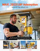 SucceBuy Magnetic Drill Boring Diameter Portable Electric Mag Drill Press Drilling Machine Metal Surface Industrial Improvement