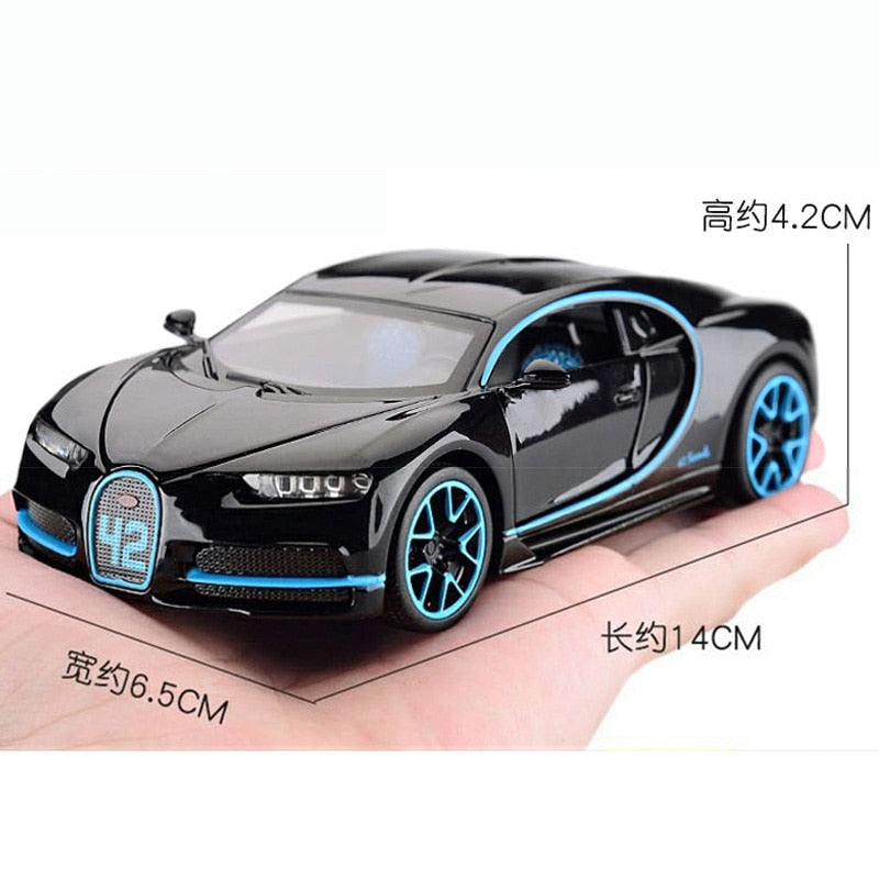 1:32 Toy Car Bugatti Chiron Metal Toy Alloy Car Diecasts &amp; Toy Vehicles Car Model Miniature Boy Model Car Toys For Children