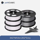 ANYCUBIC 5KG PLA Filament For FDM 3D Printer 1.75mm Eco-friendly 3D Printing Material Failment For Kobra S1C K3C EU US Warehouse