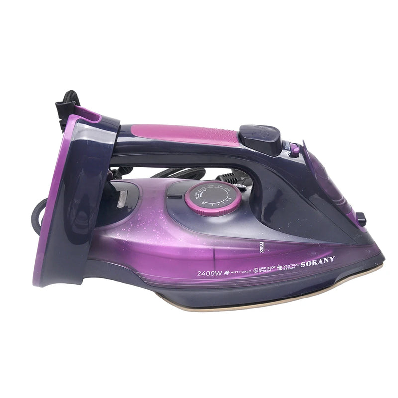 Wireless Handheld Steam Iron For Clothes, Electric Steam Iron Adjustable Thermostat Control, Non-Stick Soleplate Iron