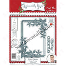 New Arrivals 2025 Christmas Metal Craft Dies Cutting Fancy Frames Holly For Diy Scrapbooking Make Cards Handmade Mold Embossing