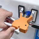 Auto-Dellenreparaturwerkzeug Dellenentferner Reparatur-Set Auto-Lackfreies Reparaturwerkzeug Karosserie-Saugnapf-Werkzeuge Goldhammer für die Autoreparatur