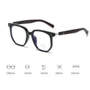 Ladies Trendy Style Reading Glasses New Fashion Wooden Legs Hyperopia Blue Light Blocking Computer Glasses Prescription Eyewear