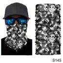 Camouflage Cycling Face Mask Scarf Neck Gaiter Men Seamless Bandana Women Headband Balaclava Tube Face Shield