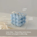 Love Candle Valentine's Day Gift Heart Shaped Handmade Rubik's Cube Aromatherapy Gift Accompanying Gift Modelling