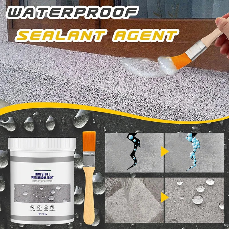 Invisible Waterproof Agent Leak-Free Glue Adhesive Strong For Leak Proof Water Blocking Sealant Toilet Repair Tools Sealing Glue