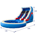 The Neptune | Commercial-Grade Inflatable Water Park & Slide Complex