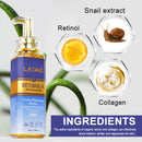 LKIAE Advanced Retinol Whitening Skin Care Set for All Skin Types, Moisturizing, Reduce Wrinkle, Dark Spot, Melanin, Smooth Skin