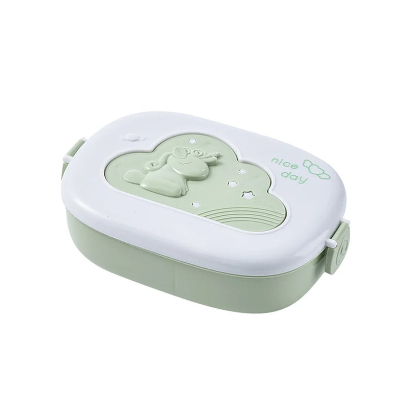 Kitchen Lunch Box Portable Compartment Fruit Food Box Microwave Lunch Box With Picnic Fresh Box Children Student Bento Boxes