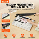 SucceBuy Paper Cutter Guillotine Trimmer 15"/18" Cut Length 16/20 Sheets Capacity Heavy Duty Paper Cutter for Home Office School