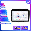 Hizpo 2Din Wirless CarPlay Android Auto Car Radio for 308 308S 408 2012 - 2020 UI7862 Headunit DSP RDS BT 4G GPS Navi 360° CAM