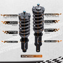 Maxpeedingrods T7 Coilovers Struts Shocks Kit For Honda CR-X 1988-1991 ED EE EF For Honda Civic 1996-2000 EJ EK EM