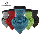 WEST BIKING Summer Cycling Hiking Scarfs UV Protection Bandana Mountaineering Mask Ear Hanging Neck Cover Cooling Sport Gear