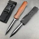 2 Styles Folding Blade Knife D2 Blade Wood Handle Hunting Knife Camping Self Defense Hunting Portable EDC Multitool Tools Gift