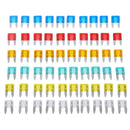 60-300pcs Cars Truck Mini Fuse Mixed Set Kit Auto Car Safety Assortment Mini Truck Blade Fuse Replacement 5/10/15/20/25/30A