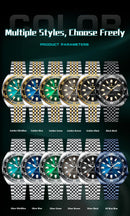 POEDAGAR Luxury Brand Men Clock Date Week Fashion Quartz Male Wristwatch Luminous Waterproof Stainless Steel Men's Watches Reloj