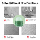 Green Tea Cleansing Solid Mask Purifying Clay Stick Mask Oil Control Skin Care Anti-Acne Eggplant Remove Blackhead Mud Mask