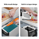 7/9L Hanging Trash Can Kitchen Trash Bin Garbage Bin Wall Mounted Bathroom Trash Can with lid Recycling Garbage Basket