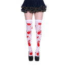 Men Women Suitable Stockings Halloween Easter Nurse Skeleton Blood Socks Skull Socks Funny Prank Compression Socks