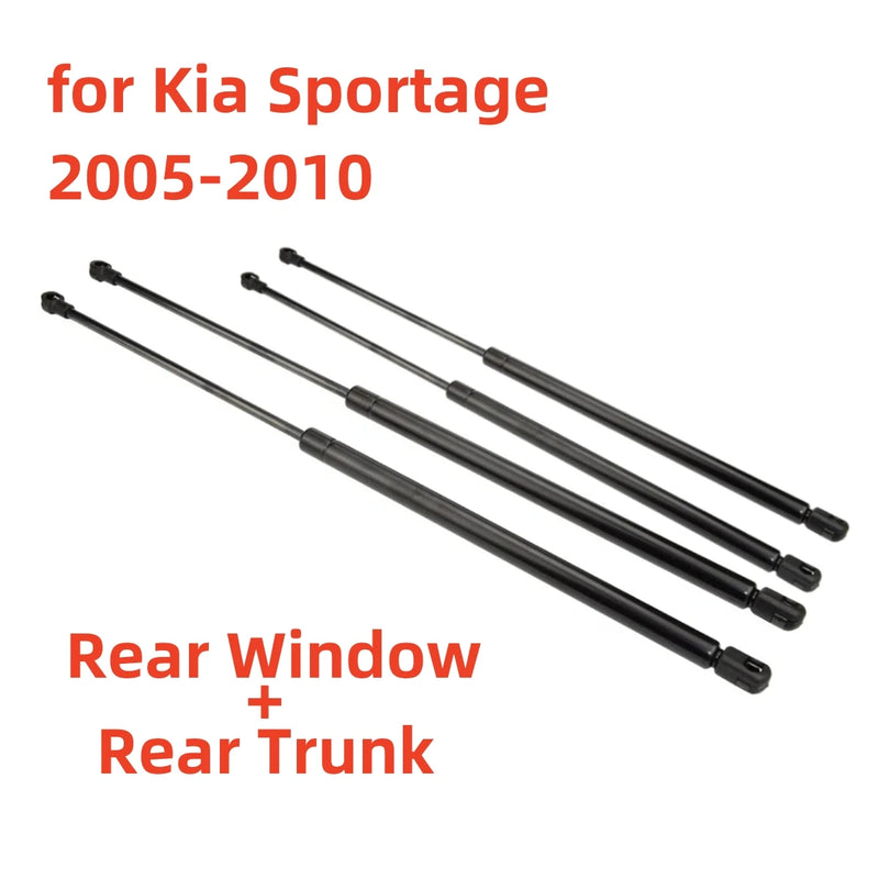 81780-1F010  Rear Trunk Tailgate Window Glass Lift Support Rods Gas Spring Struts Dampers 87170-1F110 for Kia Sportage 2005-2010