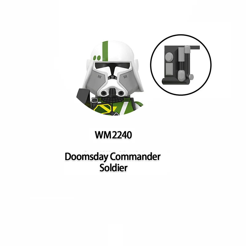 ARC Trooper Fives Clone Trooper Waxer Building Block Wolfpack Boil Shadow Imperial Stormtrooper Commander Sandtrooper Bricks Toy