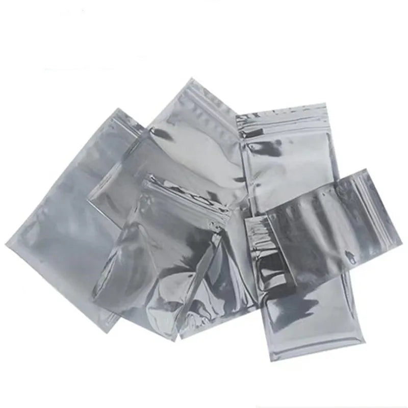 50 Pcs Antistatic Bags Resealable Static Storage Bags, Static Free Bags for Electronics Computer Accessories, Anti Static Bag