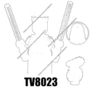 Action Figures Movie accessories Building Blocks Bricks toys TV6107 TV8047 TV8048 TV8049 TV8050 TV8051 TV8052 TV8053 TV8054