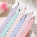 6tlg/Set Pastell Textmarker Kawaii Schreibwaren Farbmarker Schulbedarf Studentenmarker Textmarker Japanische Schreibwaren