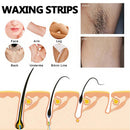 Wax Strips for Hair Removal Wax Strip Paper for Legs/Bikini/Arm Depilatory Tool for Body Hairs Removal, 32 Count