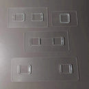 Sticker Adhesive Accessory for ECOCO Wall Mounted Storage Organizer Toothbrush Holder