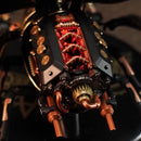 Robotime Rokr 3D Puzzle Golden Coin Turtle Industrial-style Building Block Toys for Kids Adults Steampunk Design with LED Light