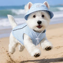 The Canopy Companion | Lightweight Pet Sun Protection Cooling Vest Set