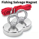 D16~D42mm Super Strong Neodymium Fishing Hook N52 Heavy Duty Rare Earth Neodymium with Countersunk Hole Eyebolt Salvage Magnetic