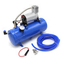 Air Compressor DC 12V 150psi Air Compressor System with Universal 6 L Tank Train Air Horn Kit Air Horn Kit