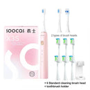 SOOCAS X3S Adult Sonic Electric Smart Toothbrush IPX8 Waterproof 180 Days Battery Life Ultrasonic Soft Cloud Toothbrush Heads