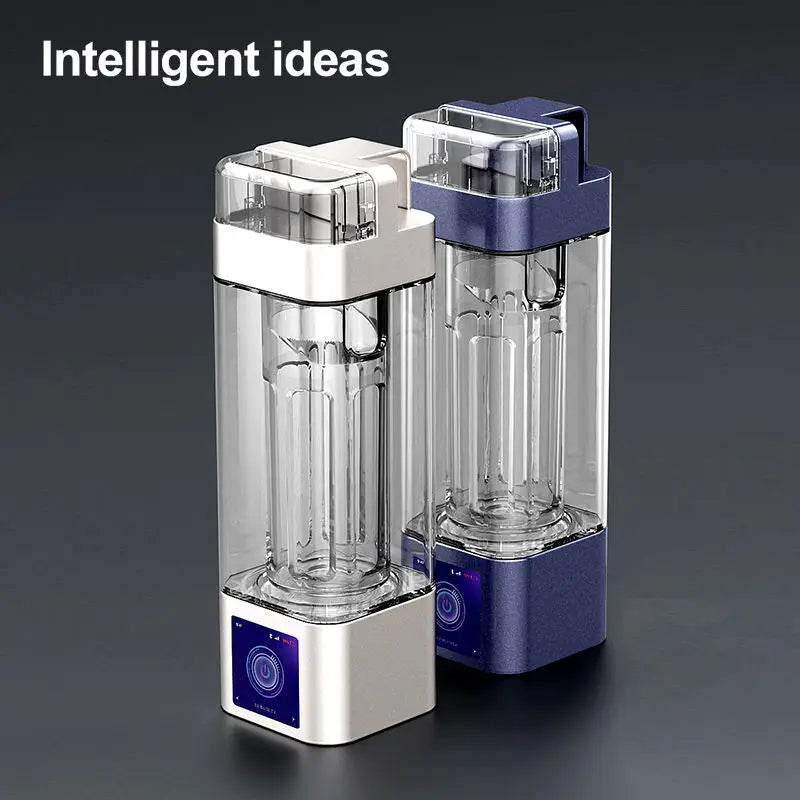 10000PPB H2 portable rich hydrogen water bottle spe/pem rich hydrogen cup water generator with inhaler