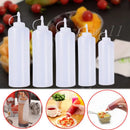 Chocolate Squeeze Bottle With Cap Plastic Cake Decorating Tool Bread Baking Dessert Condiment Dispenser Bottle