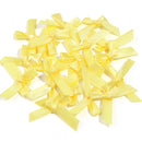 50Pcs/Lot 3.5*4cm Colourful Ribbon Bows Polyester Handmade Satin Bow DIY Sewing Crafts Decoration Gift Bouquets Party 2030
