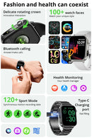 COLMI P80 Type-c Smartwatch Men Women Health Manager Bluetooth Call IP67 Waterproof Flashlight Smart Watch For Xiaomi iOS Phone