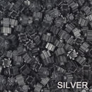 1000pcs 8*8mm Pixel Art Puzzle Micro Diamond Building Blocks 40colors DIY 3D Small Brick For Children's Toy Educational Kids