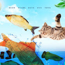 Pet Cat Favor Fish Toy Stuffed Fish Shape Cat Scratch Board Scratching Post plush toys For Cat Pet Toy Pet Products Supplies