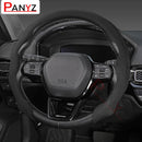 Car Suede Steering Wheel Cover Summer Sweat-absorbin For  Chevrolet Spark Silverado Trailblazer Cruze Captiva Lacetti Aveo