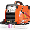 HITBOX HBT250P AC/DC Aluminium Tig Welding Machine IGBT Inverter 2T/4T HF TIG/MMA ARC Stick Argon Precise Digital Pulse Welder
