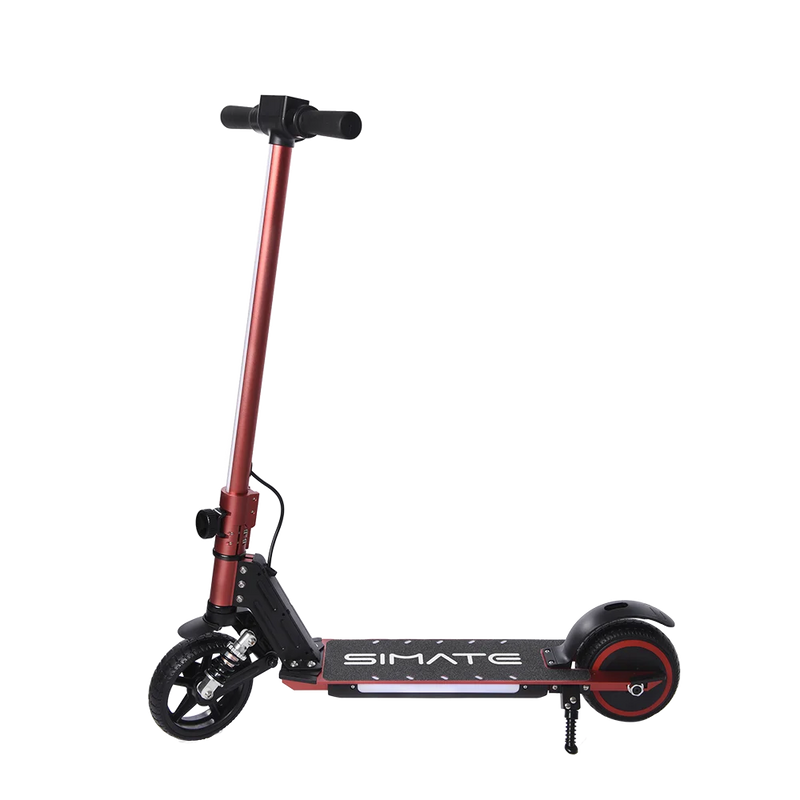 Light Rain S5 Kids Electric Scooter 24V/2.5Ah Battery 130W Motor Max Speed 14km/h with Suspension 6.5 Inch Tires Max Rang 8KM