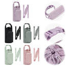 Water Bottle Holder with Strap Adjustable Strap Water Bottle Carrier with Handle Crossbody Water Bottle Bag for Hiking Camping